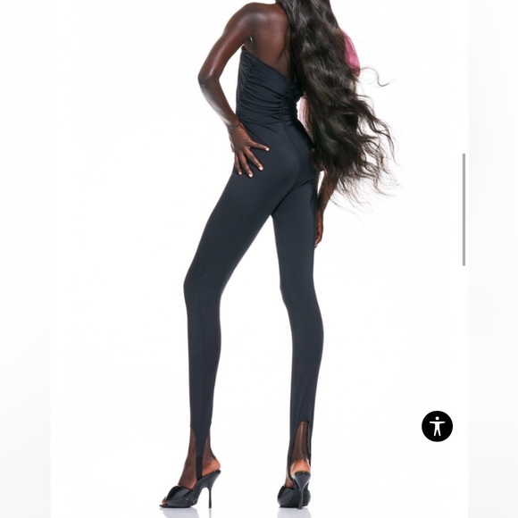 NWT Zara Special collection x BARBIE™ MATTEL LONG JUMPSUIT SZ L - Picture 7 of 12